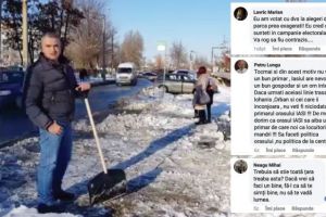 Bodea nu-i bun de primar nici pe Facebook