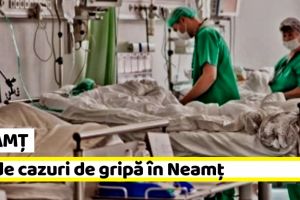 NEAMȚ: 20 de cazuri de gripă în Neamţ, în acest sezon