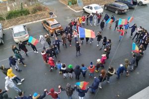 Activitatea culturala Cuza- Domnul Unirii, desfasurata la Liceul Tehnologic Poarta Alba