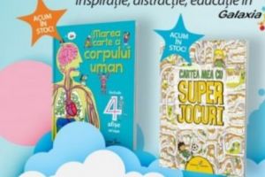 CELE MAI NOI CĂRȚI PENTRU COPII - Superjocuri, enciclopedii, cartea anotimpurilor