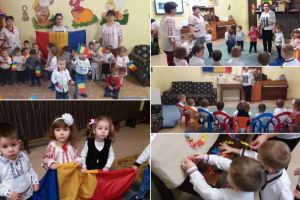 FOTO: Ziua Unirii Principatelor Române sărbătorită de copiii de la Centrul de Zi „Sfânta Irina” din Blaj