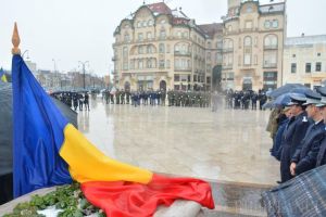 Festivităţi de 24 ianuarie, la Oradea: Hora Unirii nu a mai avut loc, din cauza vremii! (FOTO)