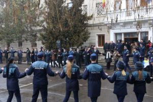 FOTOGALERIE. Mica Unire, sărbătorită la sediul IPJ Mureş