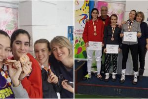 Spadasinele de la CSS1 Constanta au urcat pe podium la Campionatul National