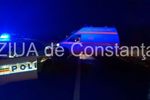 Accident rutier pe varianta Ovidiu, judetul Constanta. O victima. Cadrele medicale de la Ambulanta, chemate in ajutor