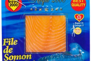ALERTĂ: Produsul ”File de somon Negro 2000” este contaminat cu Listeria, o bacterie periculoasă