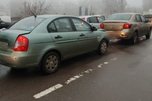 Accident rutier pe bulevardul 1 Mai din municipiul Constanta. Trei masini implicate. Unul dintre soferi era baut (galerie foto)