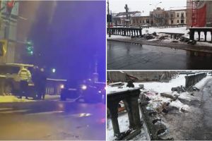 FOTO/VIDEO. Doi şoferi beţi, cu maşinile în centru. Unul a spulberat gardul bisericii. Ce spune Poliţia