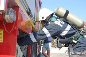 Incendiu la un camion în Crăciunelu de Jos