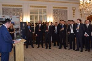George Maior, la recepţia organizată cu prilejul preluării Preşedinţiei rotative a Consiliului UE: „Relaţia SUA-România, pilon esenţial pentru viitorul Europei”