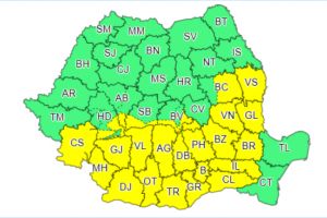 Atenţionare meteo de vreme rea până duminică dimineaţă!