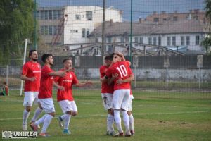 FOTO: Unirea Alba Iulia – ACS Energeticianul 2-1 (1-1) | “Alb-negrii” victorie în primul amical din 2019, golul victoriei marcat de Eduard Crişan