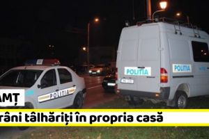 NEAMȚ: Bătrâni tâlhăriţi în propria casă, în toiul nopţii