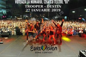 DESTIN- Trooper deschide, în această seară, bătălia pentru Eurovision. Votaţi Trooper!