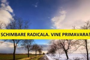 METEO. ANM, schimbare ISTORICĂ de PROGNOZĂ. Primăvară în ianuarie?! 