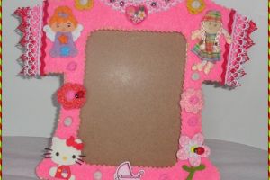 Handmade by Carmen Petrisor: Rame decorate pentru o fetita dragalasa