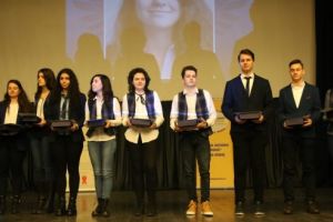 Colegiul Naţional „Unirea” şi-a răsplătit noua generaţie de elevi străluciţi