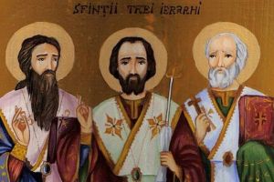 30 IANUARIE: SFINŢII TREI IERARHI: Vasile cel Mare, Grigore Teologul şi Ioan Gură de Aur