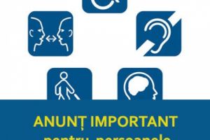 Anunţ IMPORTANT pentru persoanele cu dizabilităţi! De unde li se vor plăti indemnizaţiile începând cu anul 2019