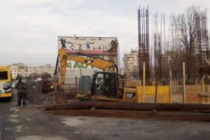 BLOC TURN cu nouă etaje în FRAŢII GOLEŞTI. Şantier deschis la capătul liniei 8