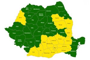 Cod galben de ceaţă până la ora 11.00