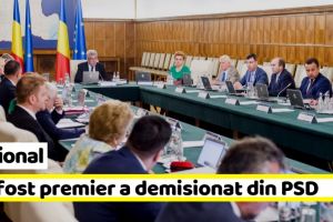 Naţional: Un fost premier a demisionat din PSD