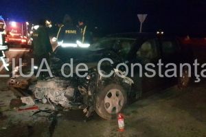 LIVE VIDEO: Imagini de la eveniment. Accident rutier in zona localitatii Gura Dobrogei, judetul Constanta. Sunt doua victime incarcerate (galerie foto+video) 