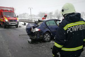 Bilanţ accidente în 2018 la Sibiu – Cel puţin unul grav la două zile, iar cele mai multe au fost vinerea