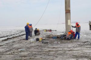 A fost repusă sub tensiune linia electrică de 110kV Valea Călugărească – Urziceni