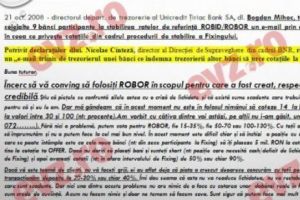 A explodat mămăliga la BNR. Documente stupefiante: „ROBOR trebuie să fie o înţelegere între bănci”