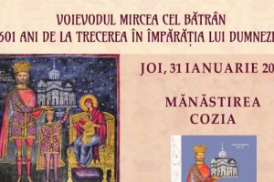 ARHIEPISCOPIA RÂMNICULUI: PARASTAS PENTRU VOIEVODUL MIRCEA CEL BĂTRÂN LA MĂNĂSTIREA COZIA