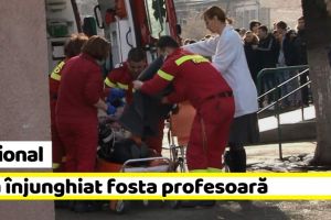 Naţional: Și-a înjunghiat fosta profesoară, în faţa cancelariei
