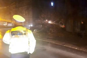 Accident spectaculos pe Domnească