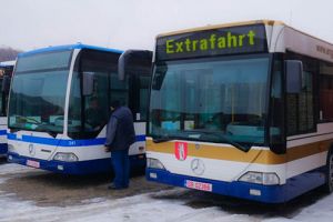 Şcolarii revigorează parţial transportul public în Hunedoara