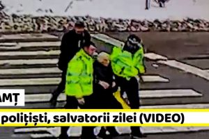 NEAMȚ: Doi poliţişti, salvatorii zilei (VIDEO)