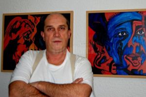 Un infarct l-a ucis astă noapte pe pictorul George Ostafi, la doar 57 de ani