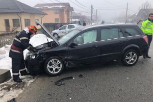 FOTO: Accident cu o victimă la Peşteana Jiu
