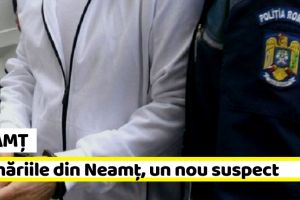 NEAMȚ: Tâlhăriile din Neamţ, un nou suspect reţinut