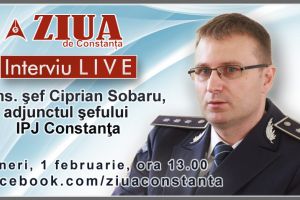 Interviu live: Activitatile derulate de politisti pentru siguranta locuitorilor judetului Constanta