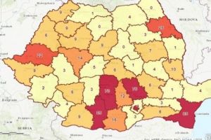 Harta gripei în România. Care sunt cele mai afectate zone