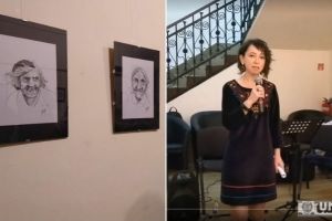 FOTO / VIDEO: O seară cu suflet…. De suflet…. vineri, la Casa de Cultură a Studenţilor Alba Iulia. Vernisajul expoziţiei de grafică în tuş ”De suflet…” a artistei Geta-Maria Mariş Guju