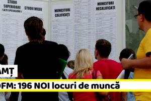 NEAMȚ: AJOFM – 196 NOI locuri de muncă, comunicate în săptămâna 28-31 ianuarie