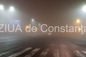 Ceata a cuprins Constanta in aceasta dimineata (fotoreportaj)