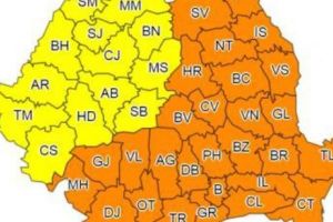 ALERTĂ METEO. Cod PORTOCALIU de FURTUNI. MAE a intervenit PROMPT