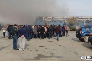 FOTO/ VIDEO: Incendiul de Solina, Alba Iulia – SURSE: Fabrica va fi reconstruită, o parte dintre angajaţi vor lucra în Franţa şi Belgia