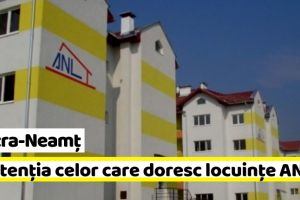 Piatra-Neamţ: În atenţia celor care doresc locuinţe ANL: Actualizaţi-vă dosarele!