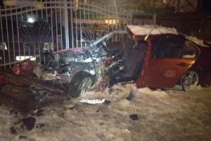 FOTO&VIDEO. Accident mortal. Maşină înmatriculată în Satu Mare, izbită de BMW în Săpânţa