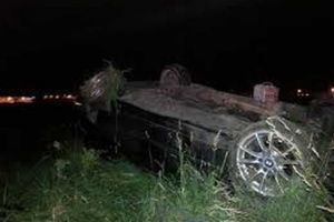 Accident cumplit in Ciorani. Un sofer a murit dupa ce s-a rasturnat cu masina intr-un sant