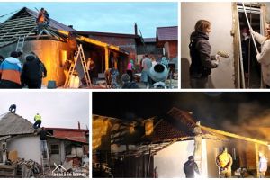 Zeci de voluntari au renovat casa unei bătrâne dintr-o localitate de lângă Timişoara