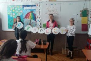 Campania de prevenire a violenţei R.E.S.P.E.C.T., la Şcoala Gimnazială Nr. 4